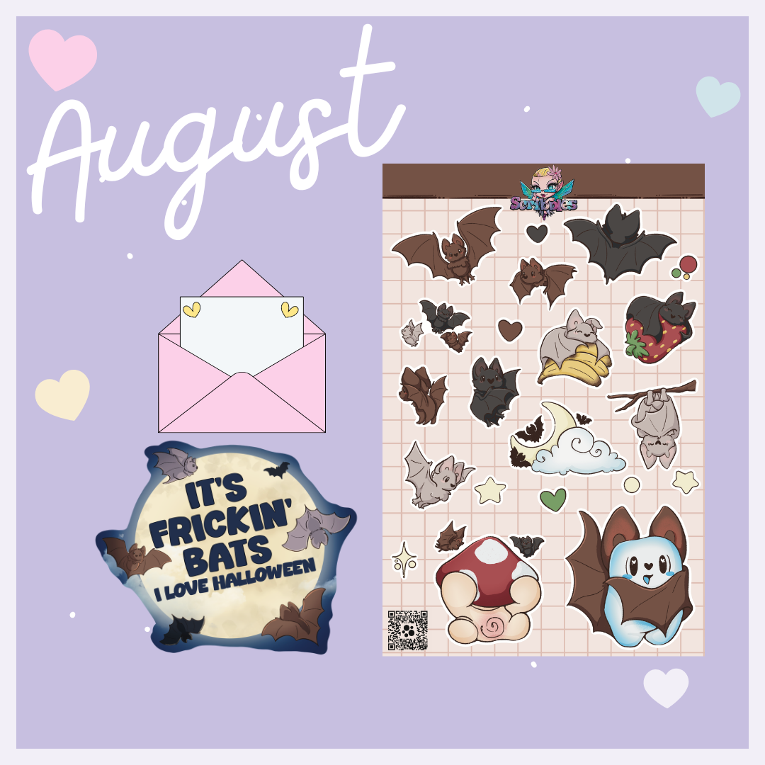 Scribbles Happy Mail Club: Sticker Tier