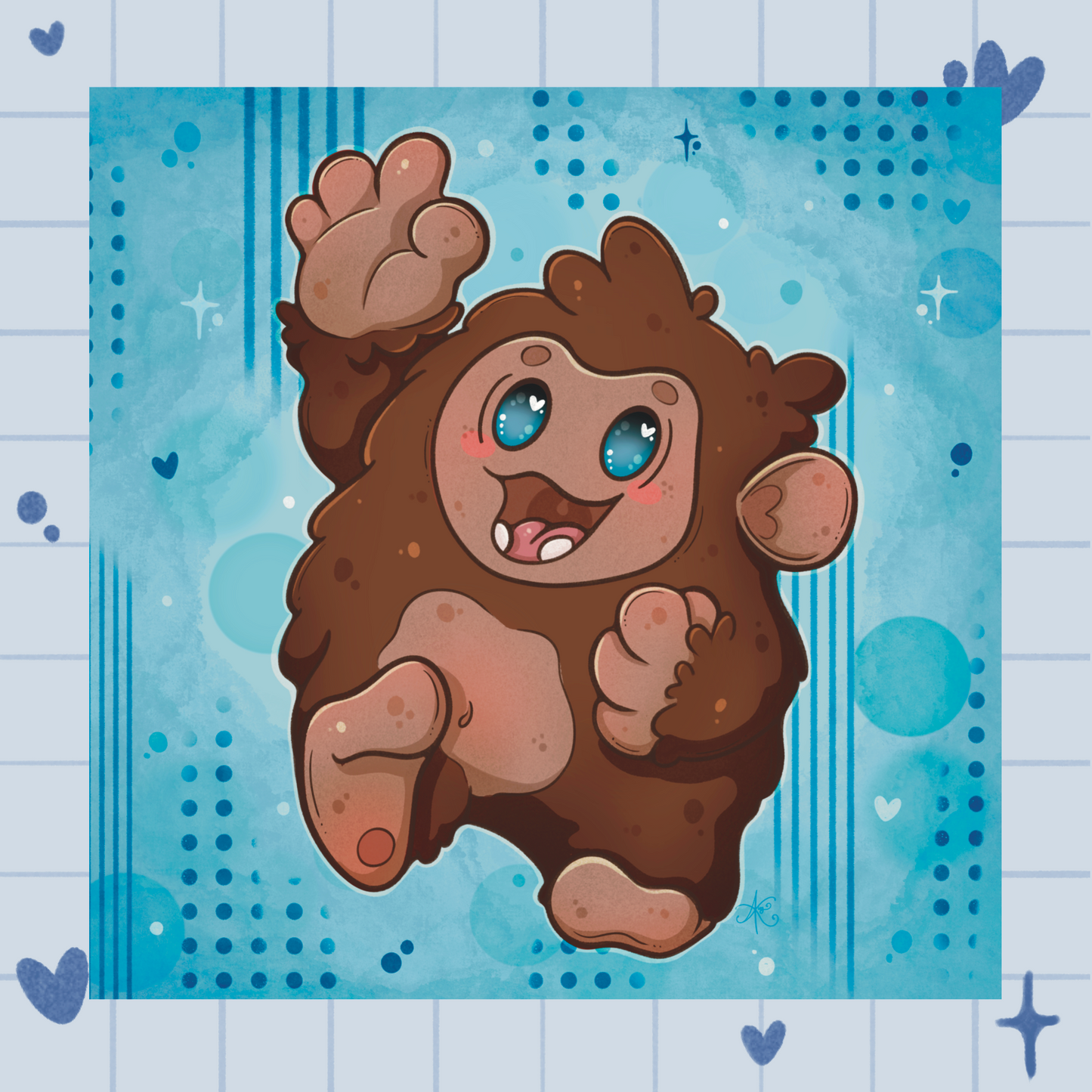 Bigfoot Sasquatch Print