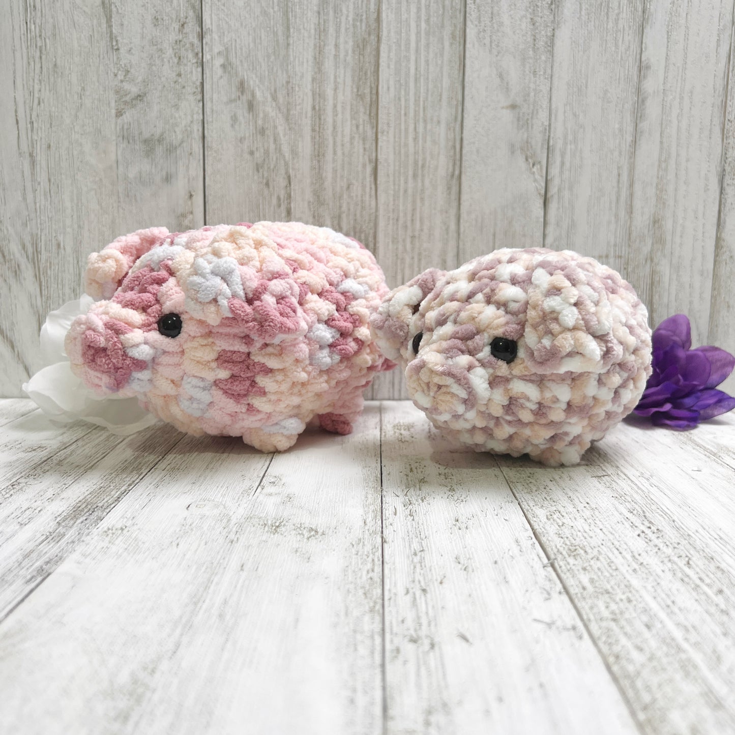 No-Sew Pig Amigurumi Plush Pattern PDF