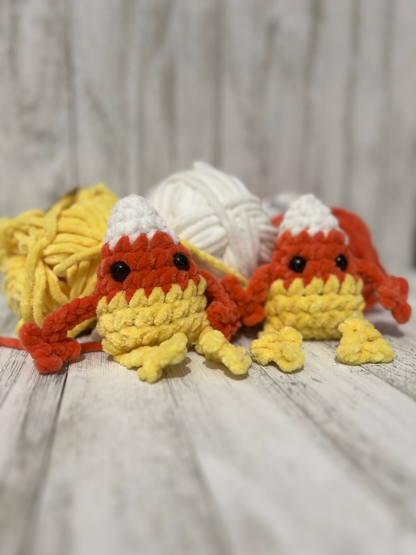 Leggy Candy Corn Amigurumi Plush Pattern PDF