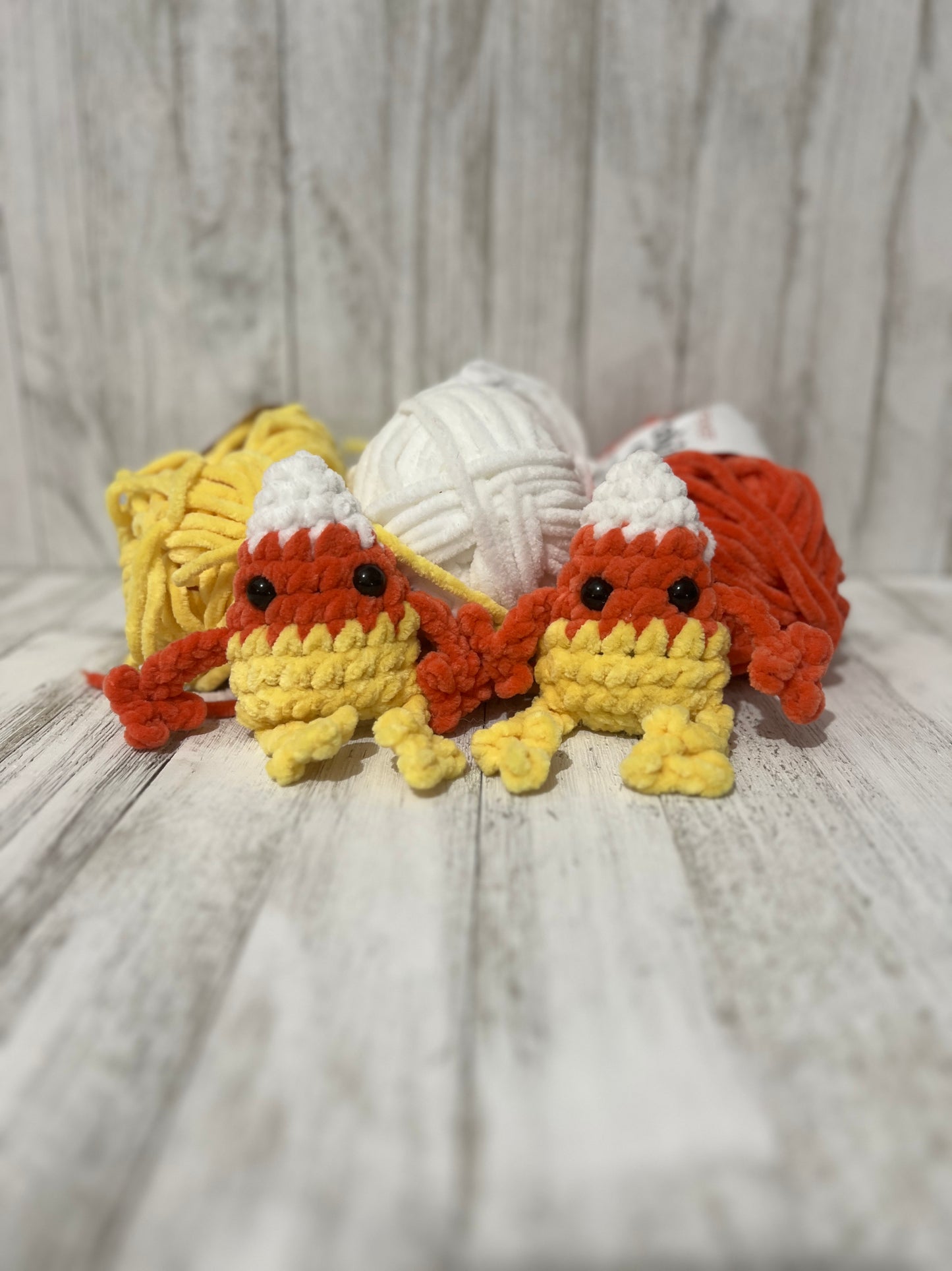 Leggy Candy Corn Amigurumi Plush Pattern PDF
