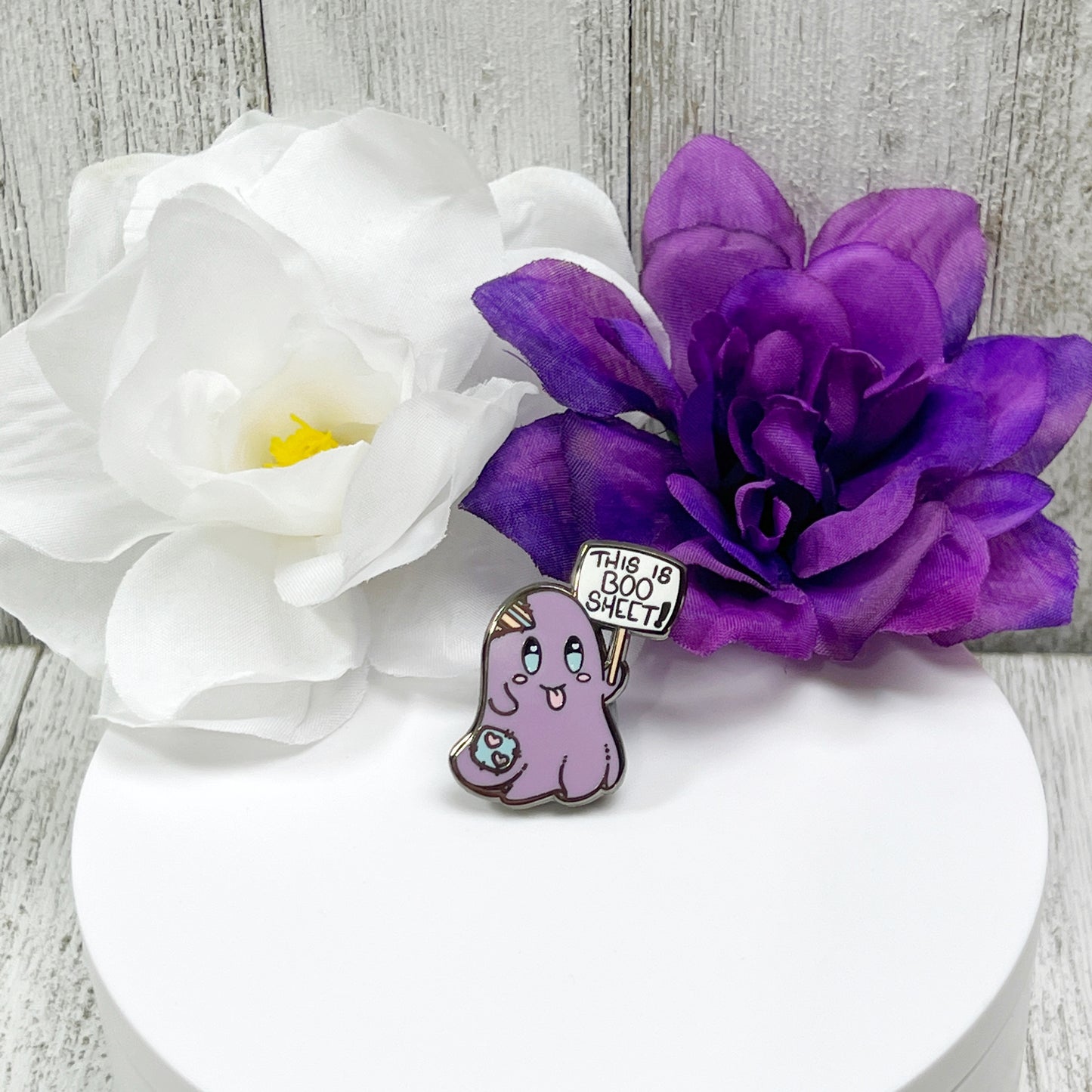 This Is Boo Sheet Ghost Enamel Pin