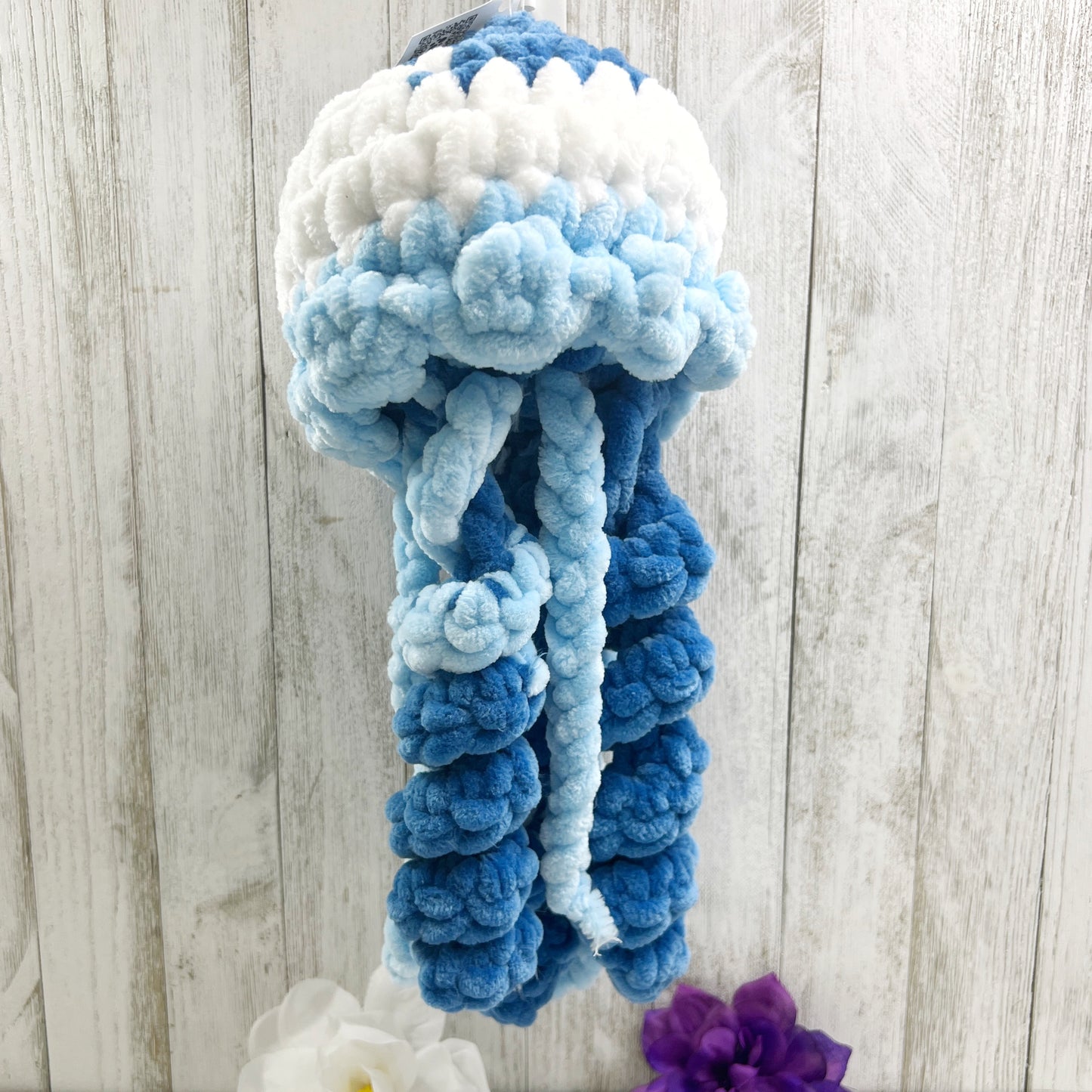 White & Blue Jumbo Jellyfish | Ready to Ship