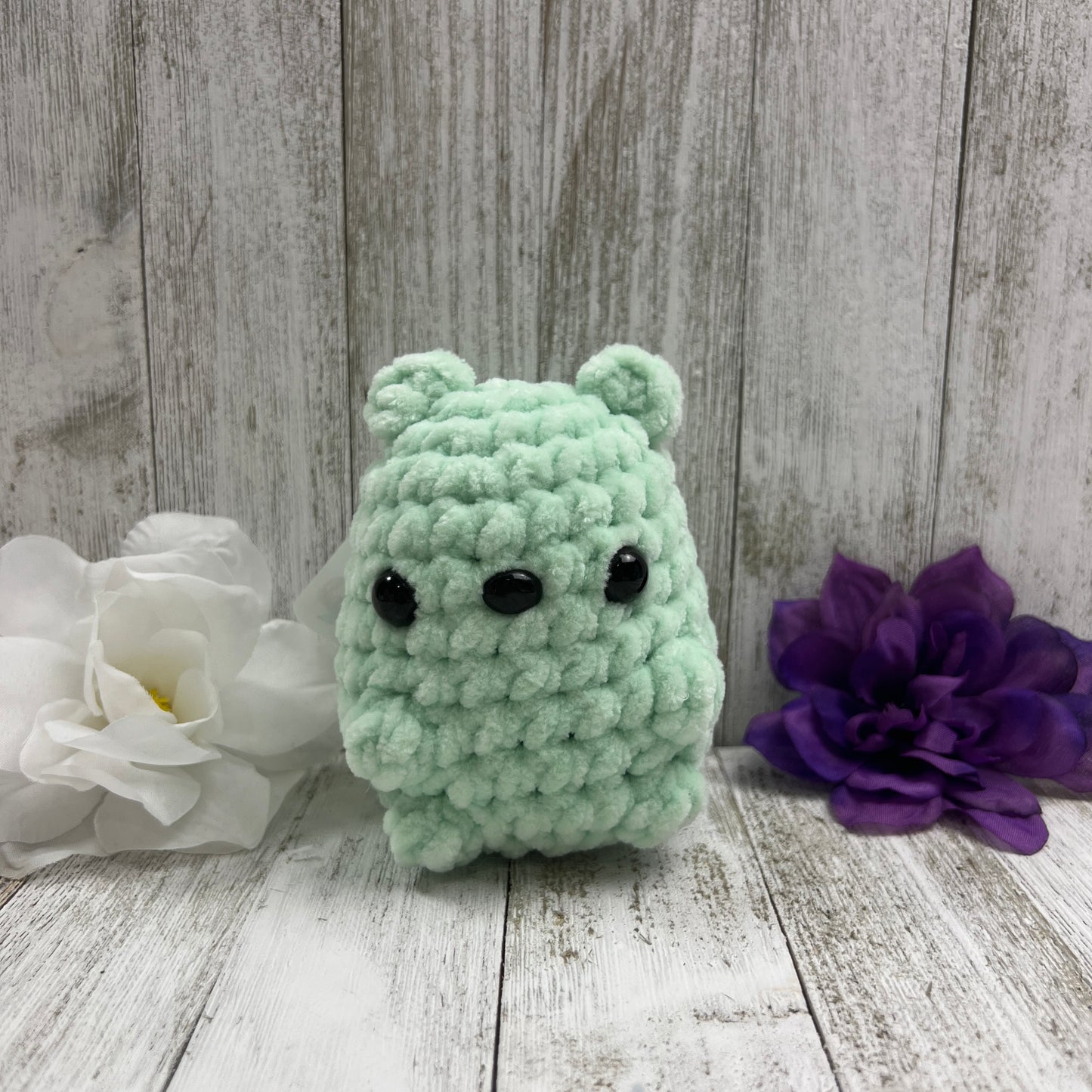 Green Mini Bear Plush | Ready to Ship
