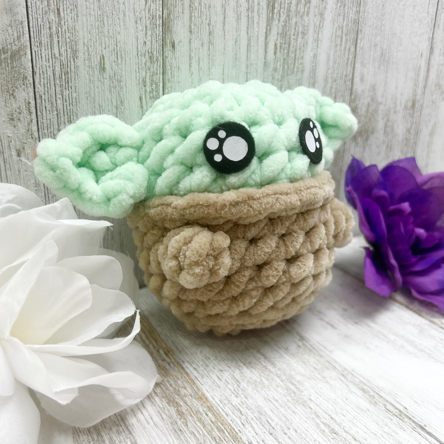No Sew Baby Green Alien Yoda Plush Pattern PDF