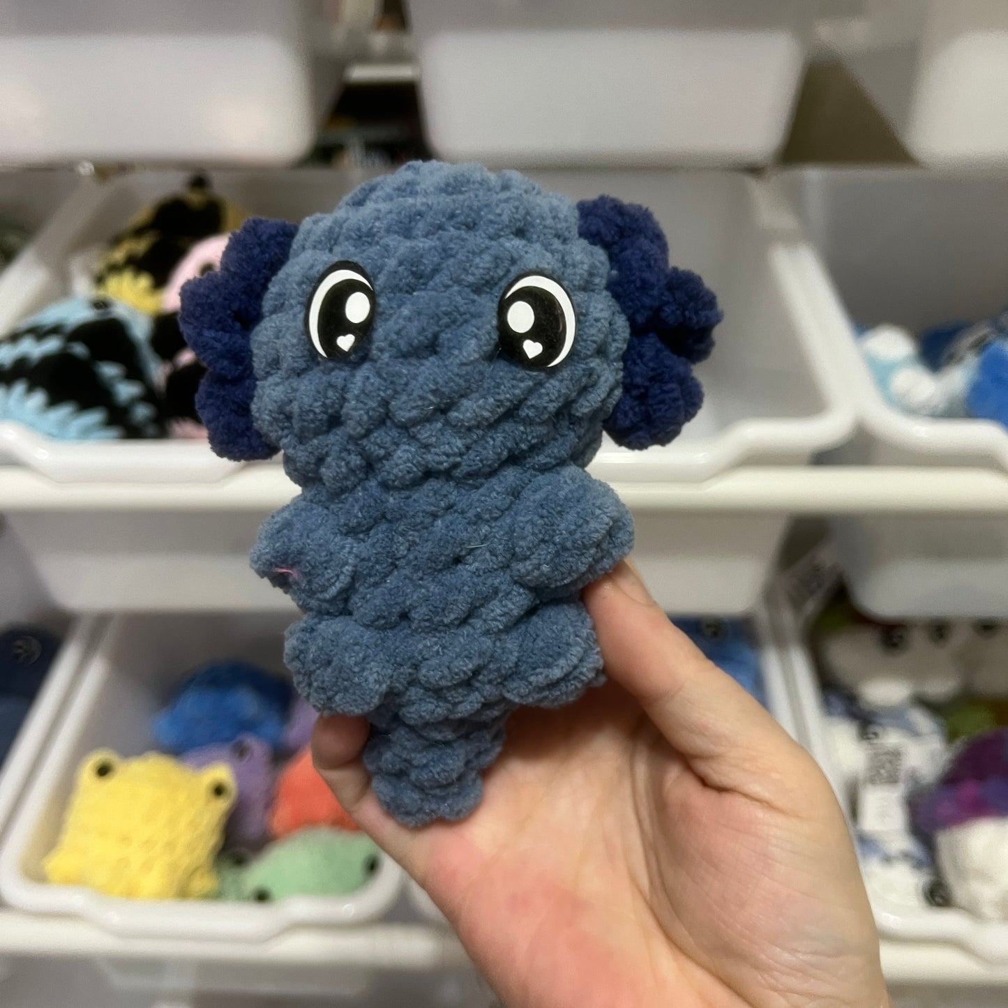 No Sew Mini Axolotl Plush Pattern PDF
