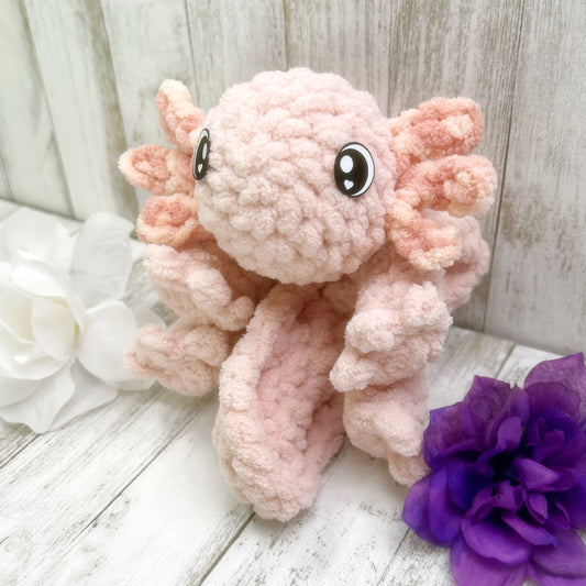 No Sew Mini Axolotl Snuggler Pattern PDF