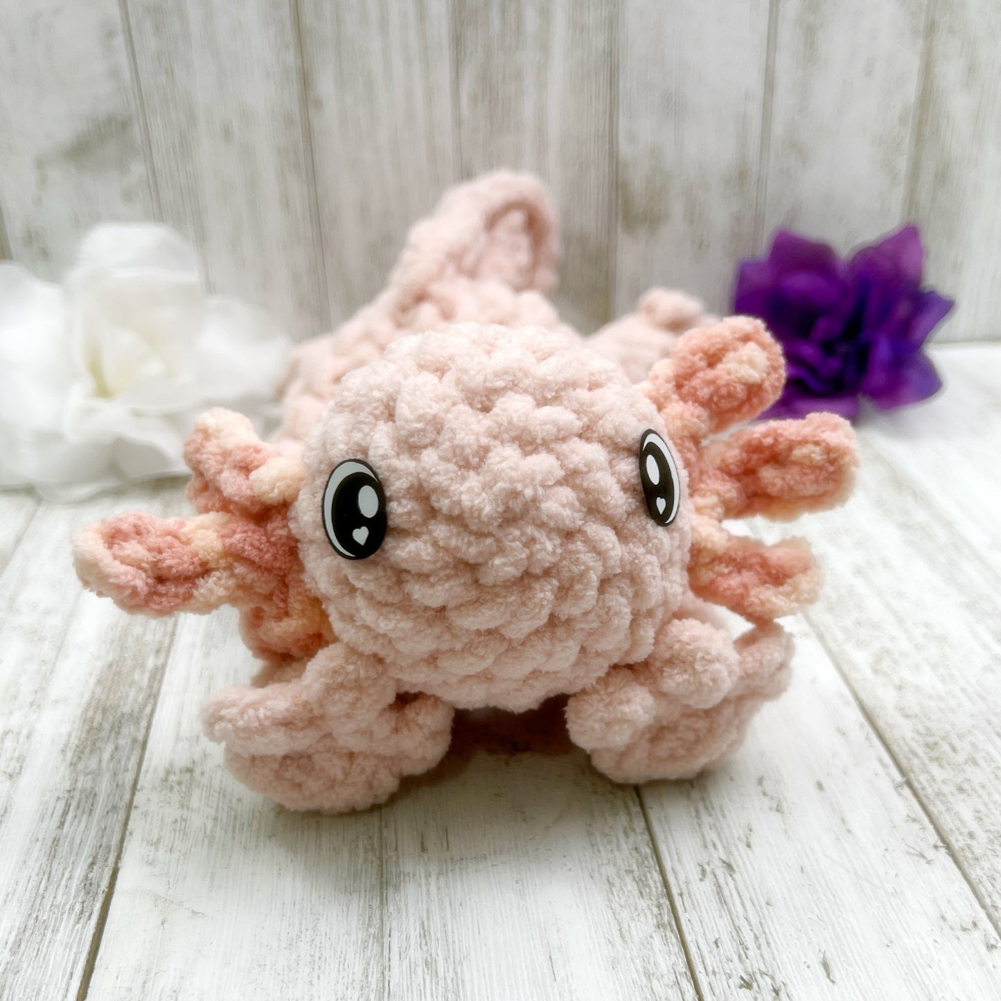 No Sew Mini Axolotl Snuggler Pattern PDF
