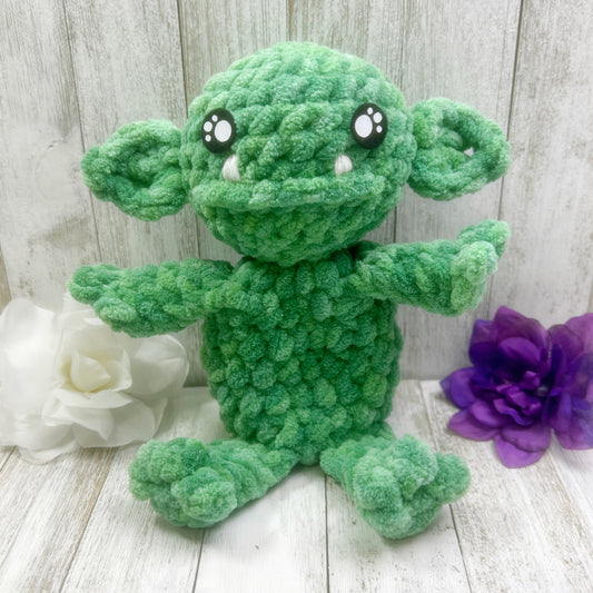 No Sew Mini Goblin Snuggler Pattern PDF