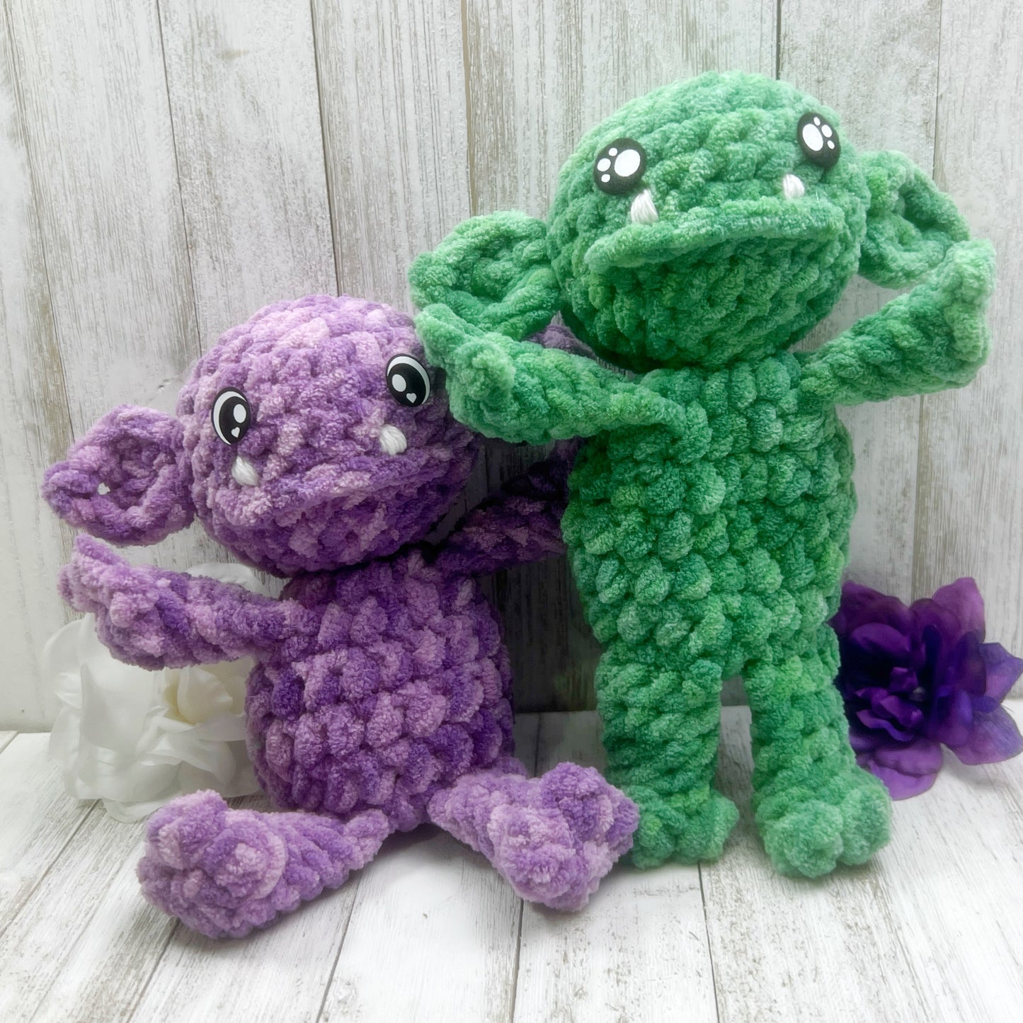 No Sew Mini Goblin Snuggler Pattern PDF