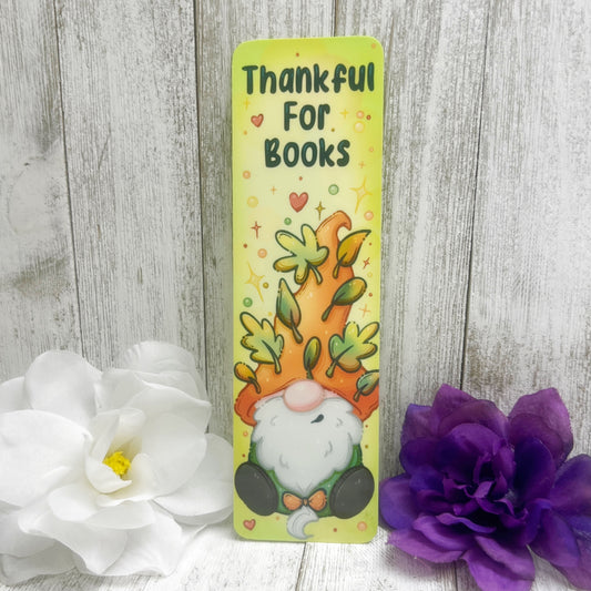 Thankful for Books 2x7" Bookmark