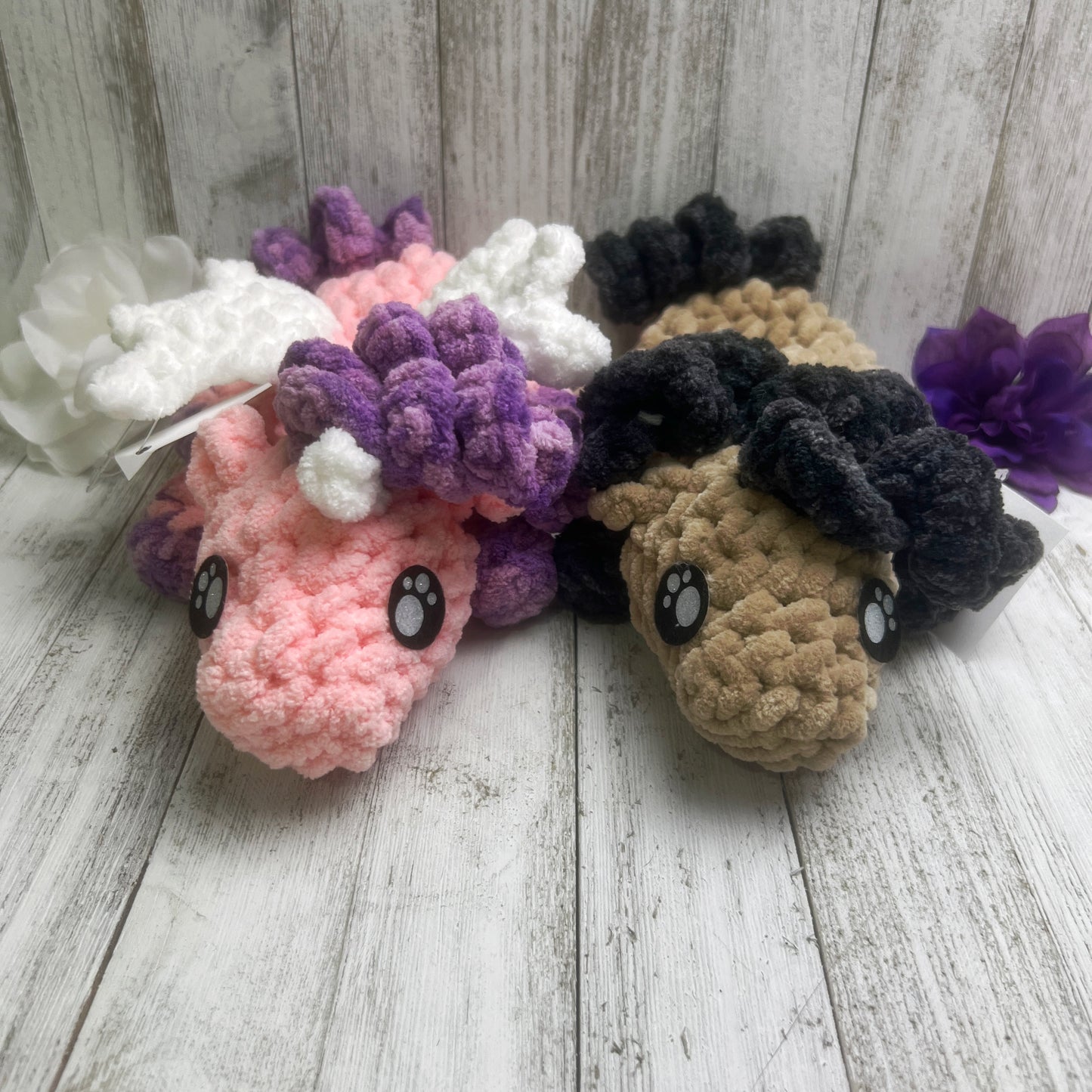 Horse/ Unicorn Snuggler No Sew Crochet Pattern PDF