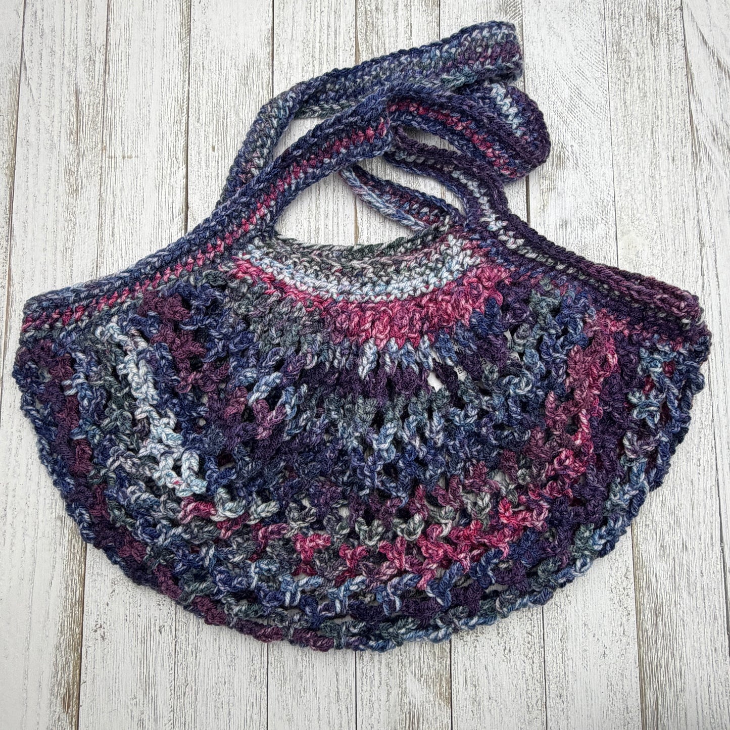 Plums Mesh Market Bag