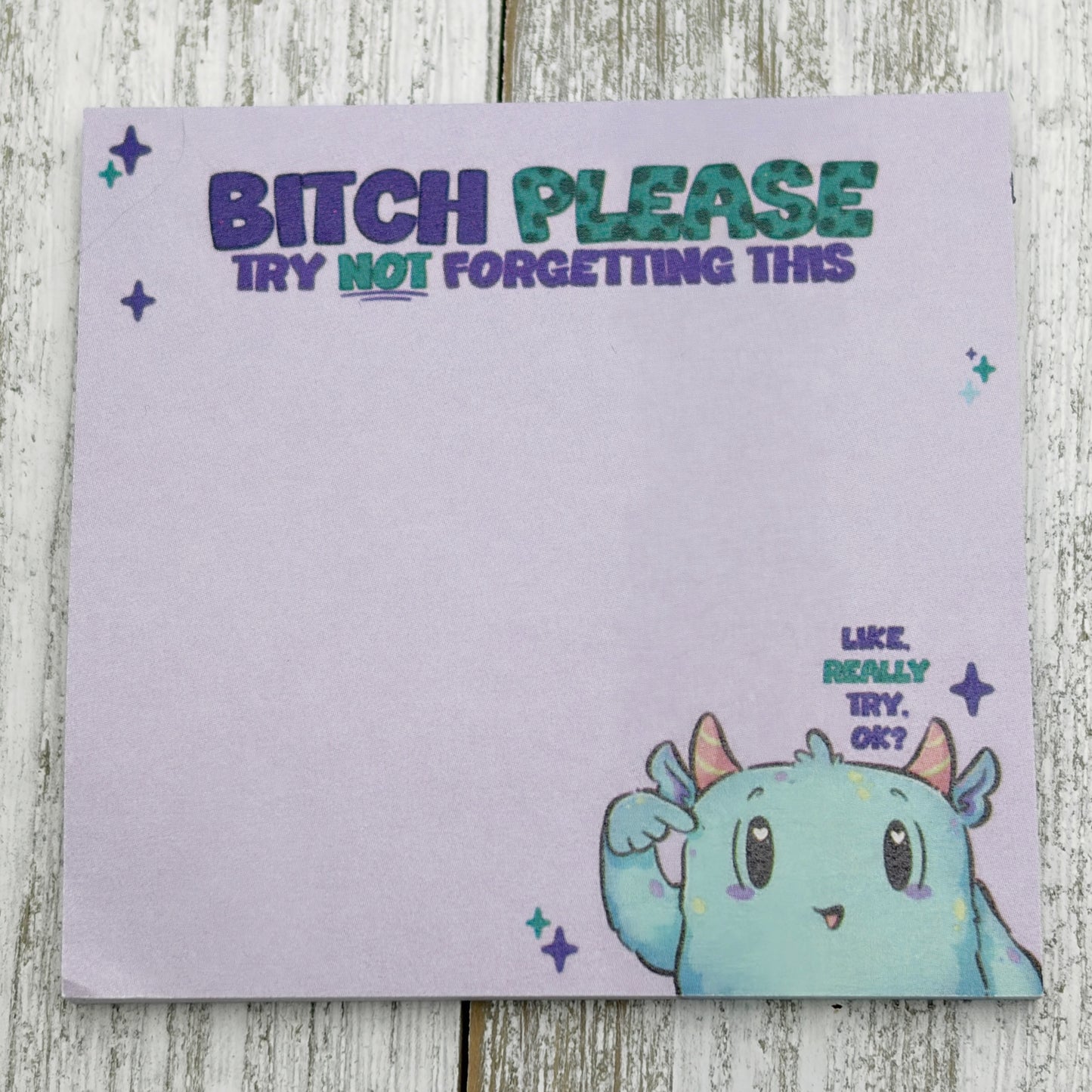 Bitch Please Sticky Note