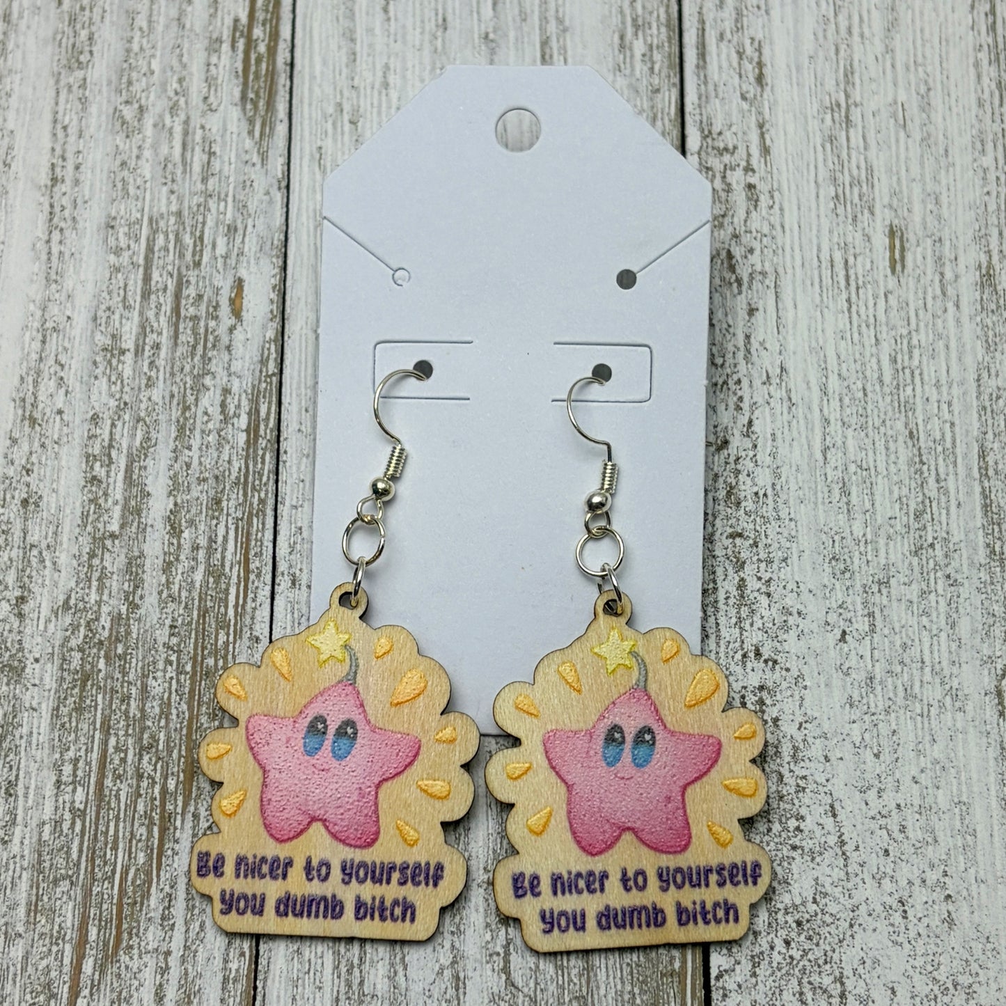 Be Nicer to Yourself Earrings