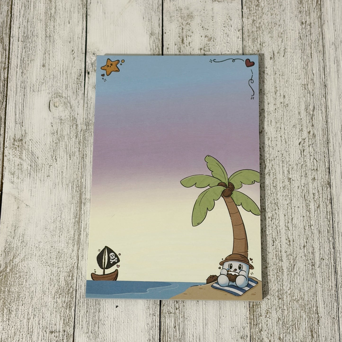 On the Beach Notepad