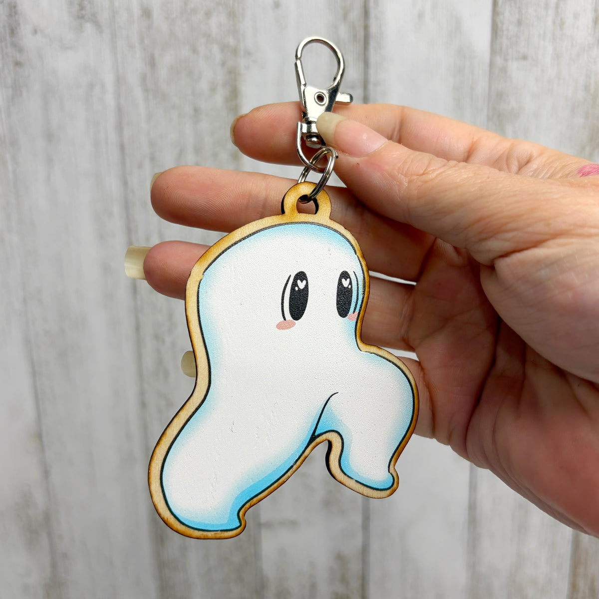 Night Crawler Wooden Keychain