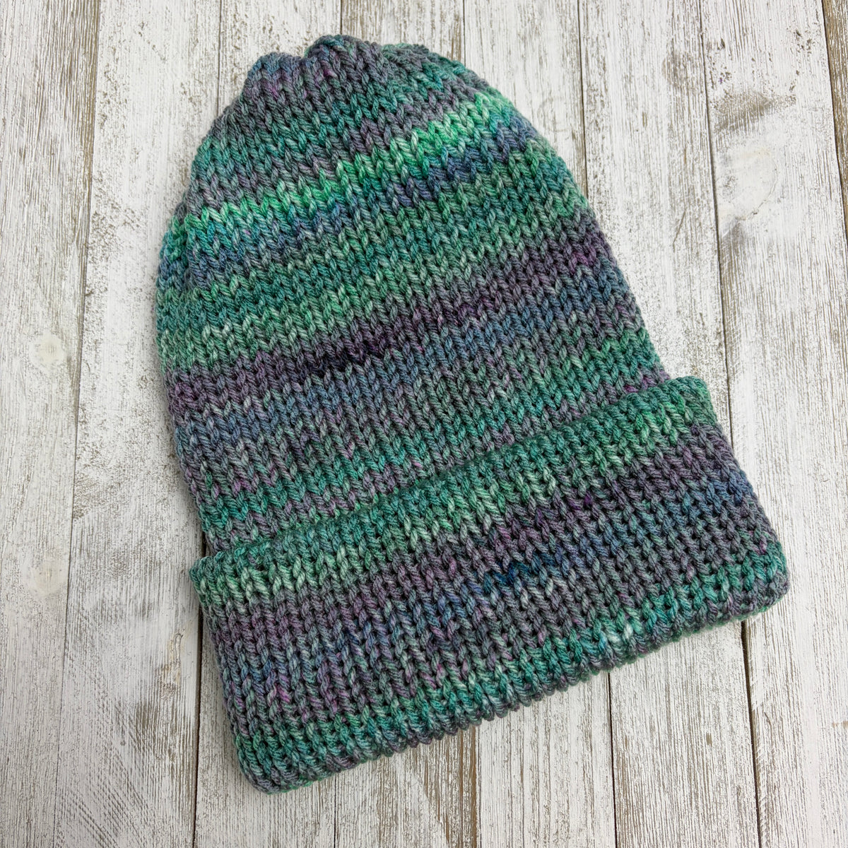 Herb Garden Double Layer Knit Beanie