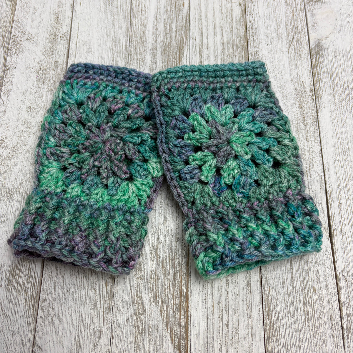 Herb Garden Fingerless Gloves