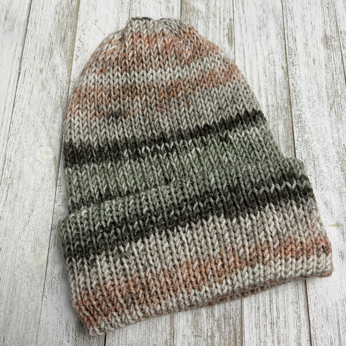 Petalscape Double Layer Knit Beanie