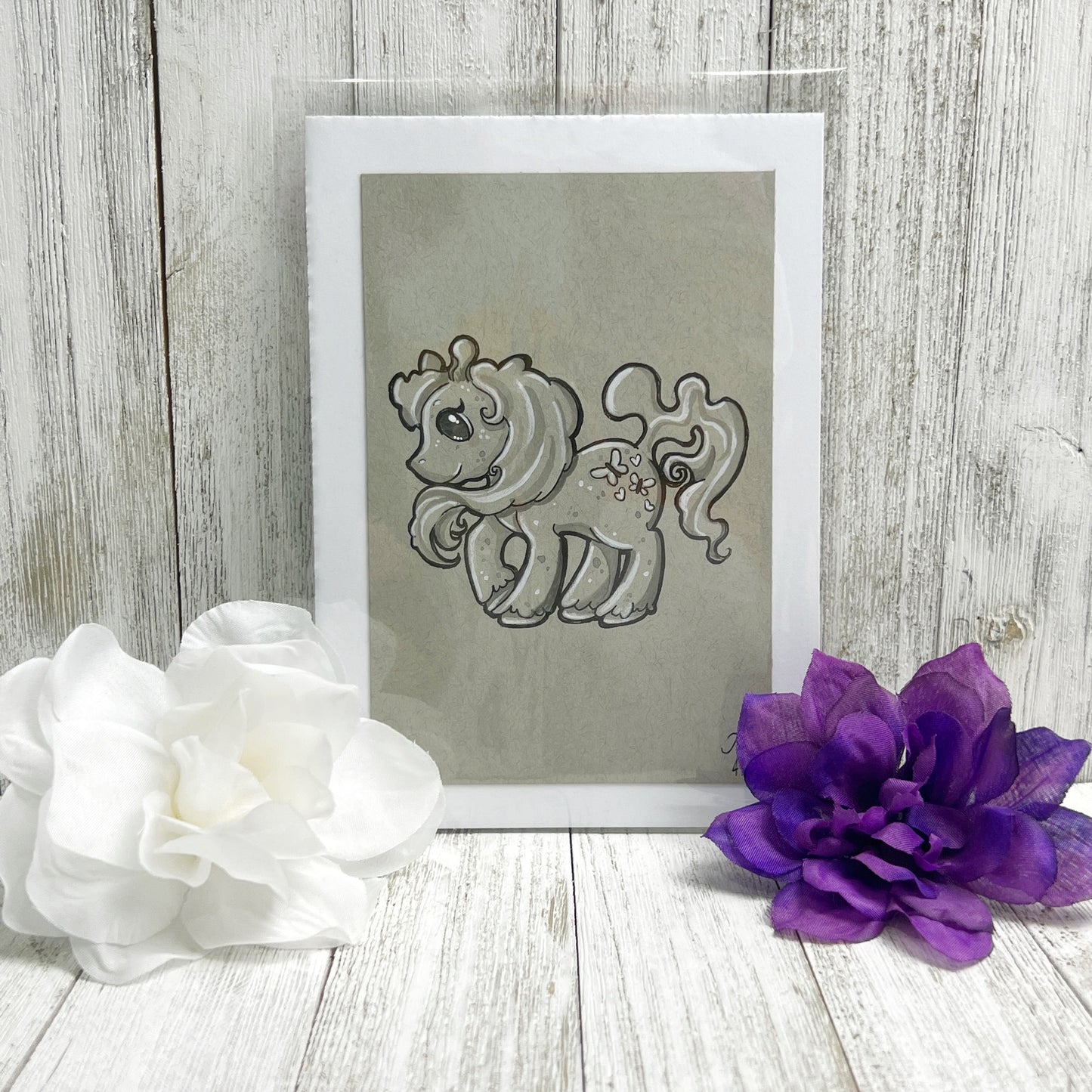 Butterfly Pony Original 4x6