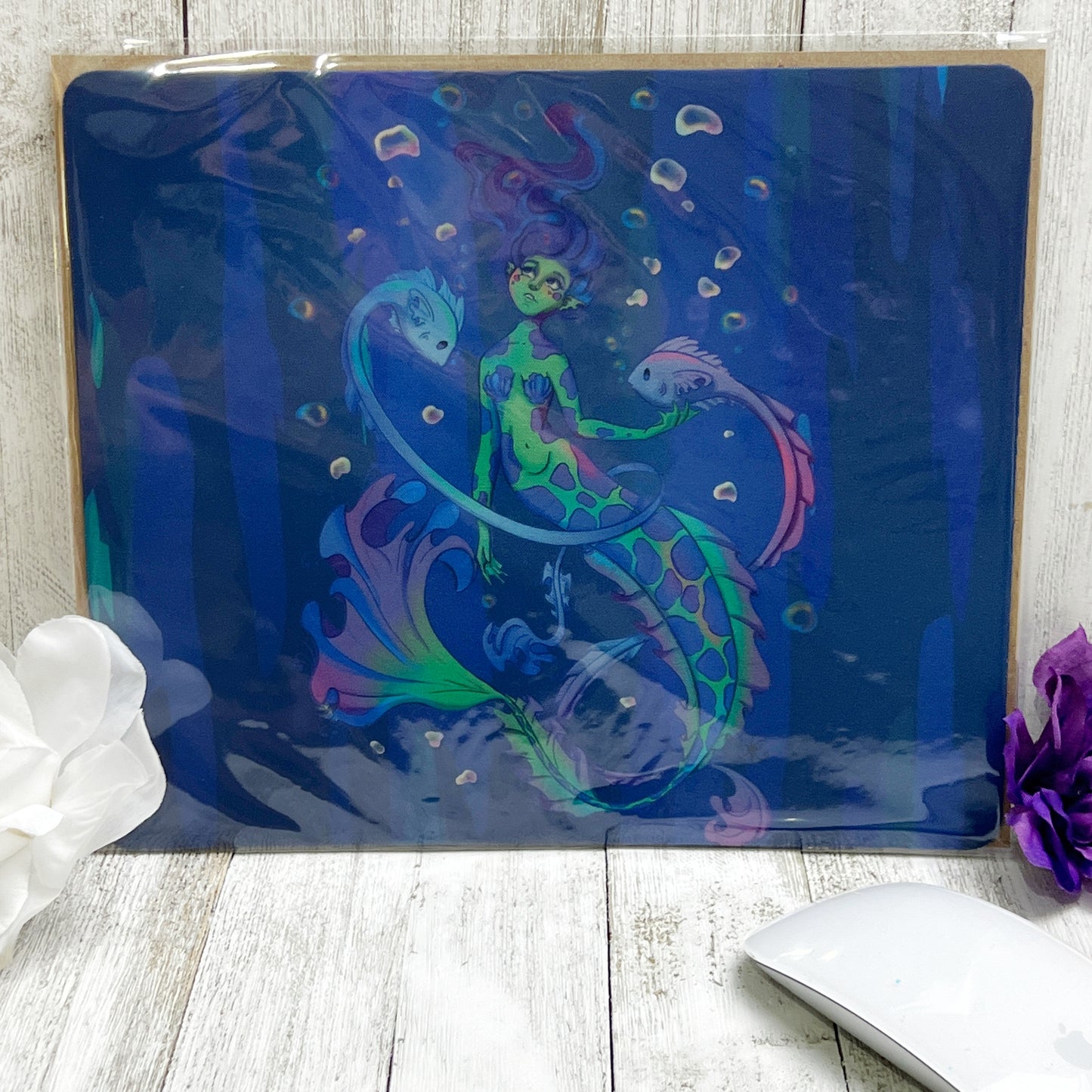 Twisted Mermaid Mouse Pad