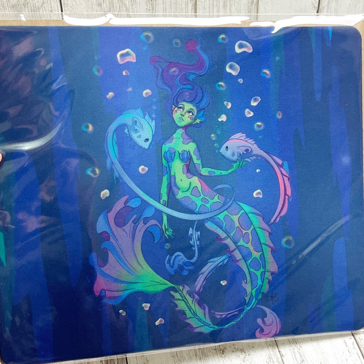 Twisted Mermaid Mouse Pad