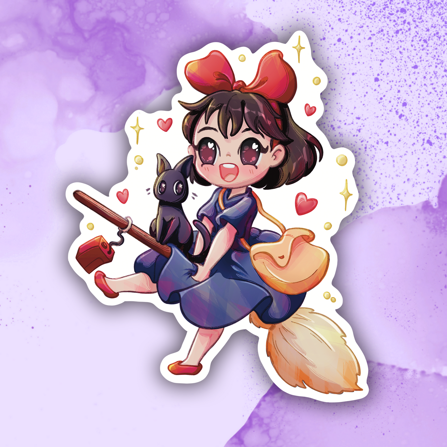 Kiki's Delivery Service Fan Art Sticker