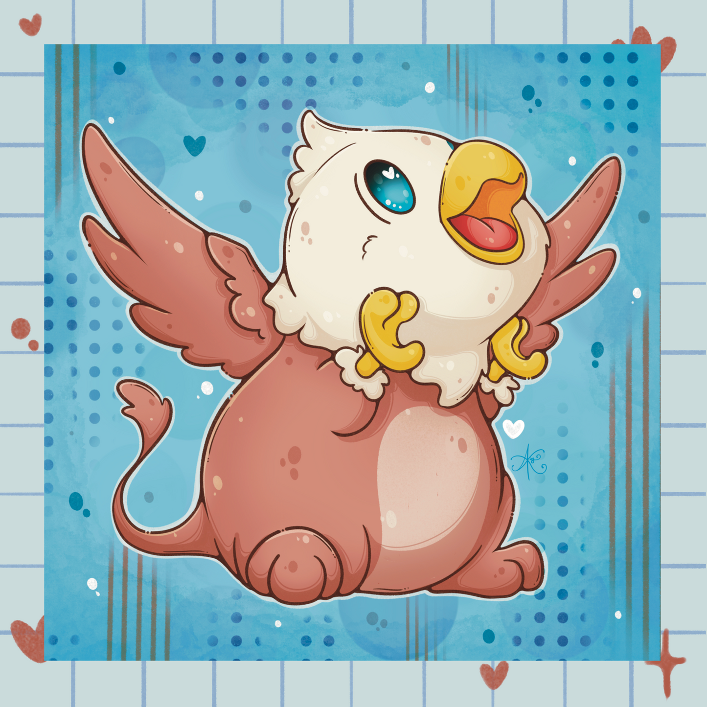 Griffin Print