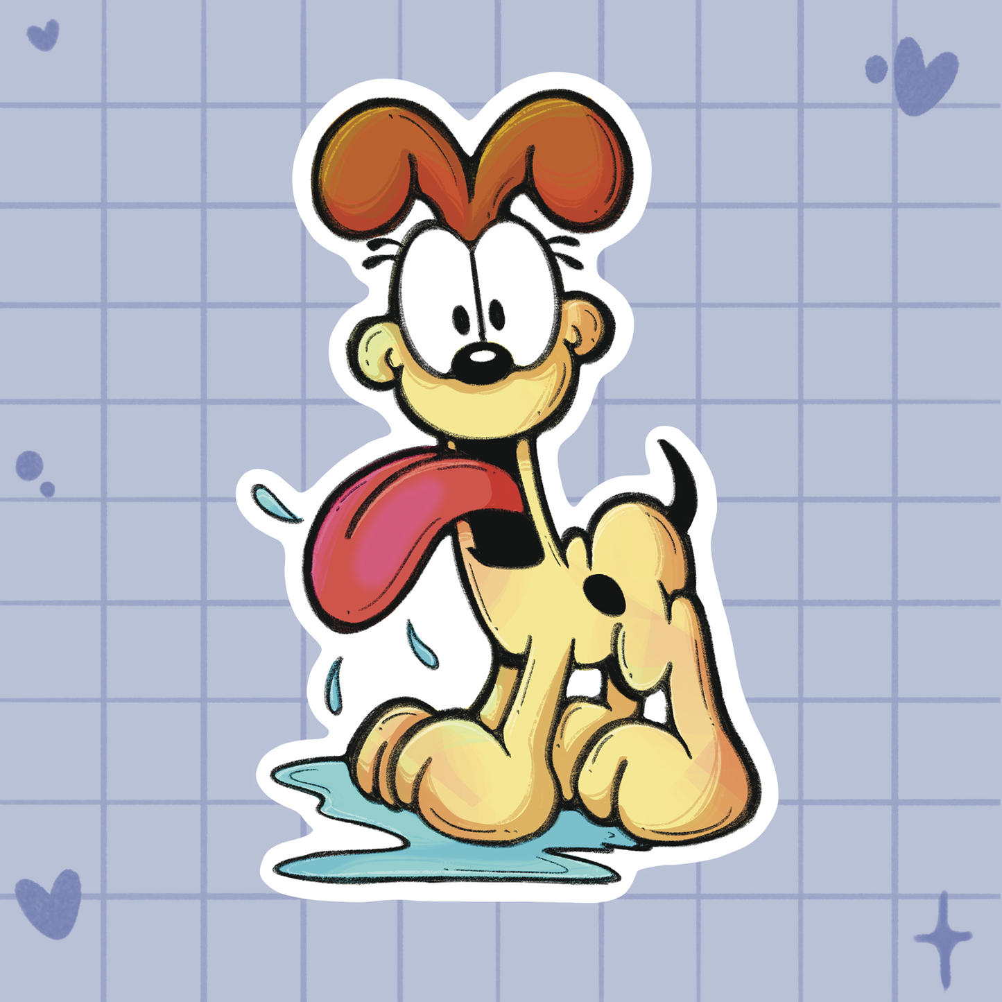 Odie Individual Sticker