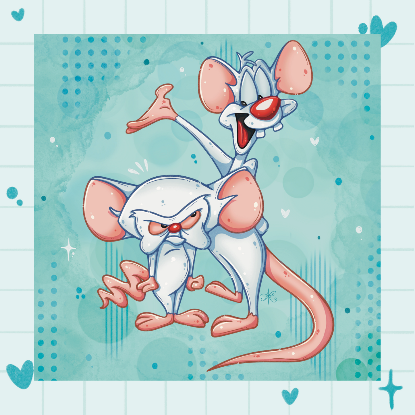 Pinky and the Brain Print