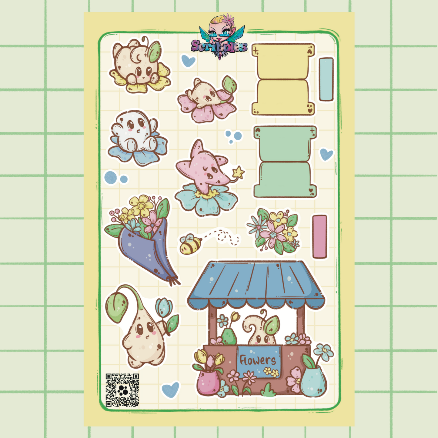 Spring Sticker Sheet Kit & Individual Sheets