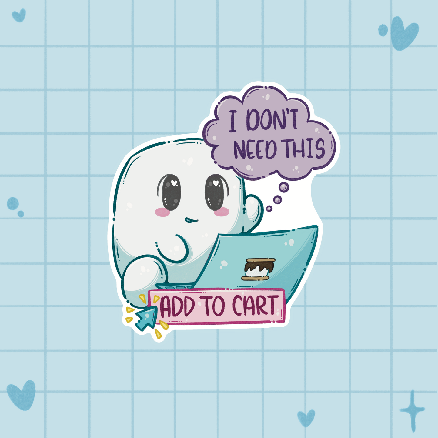 Add to Cart Individual Sticker