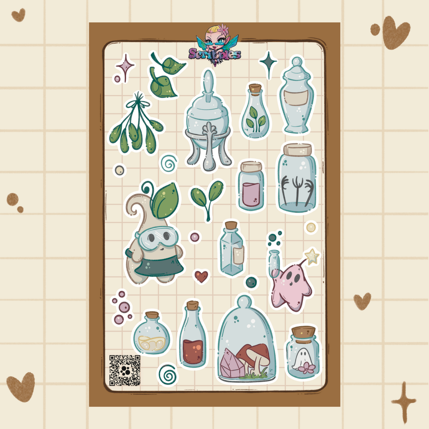 Apothecary 2 Sticker Sheet Kit