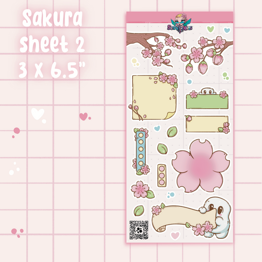 Sakura Sticker Sheet Kit & Individual Sheets