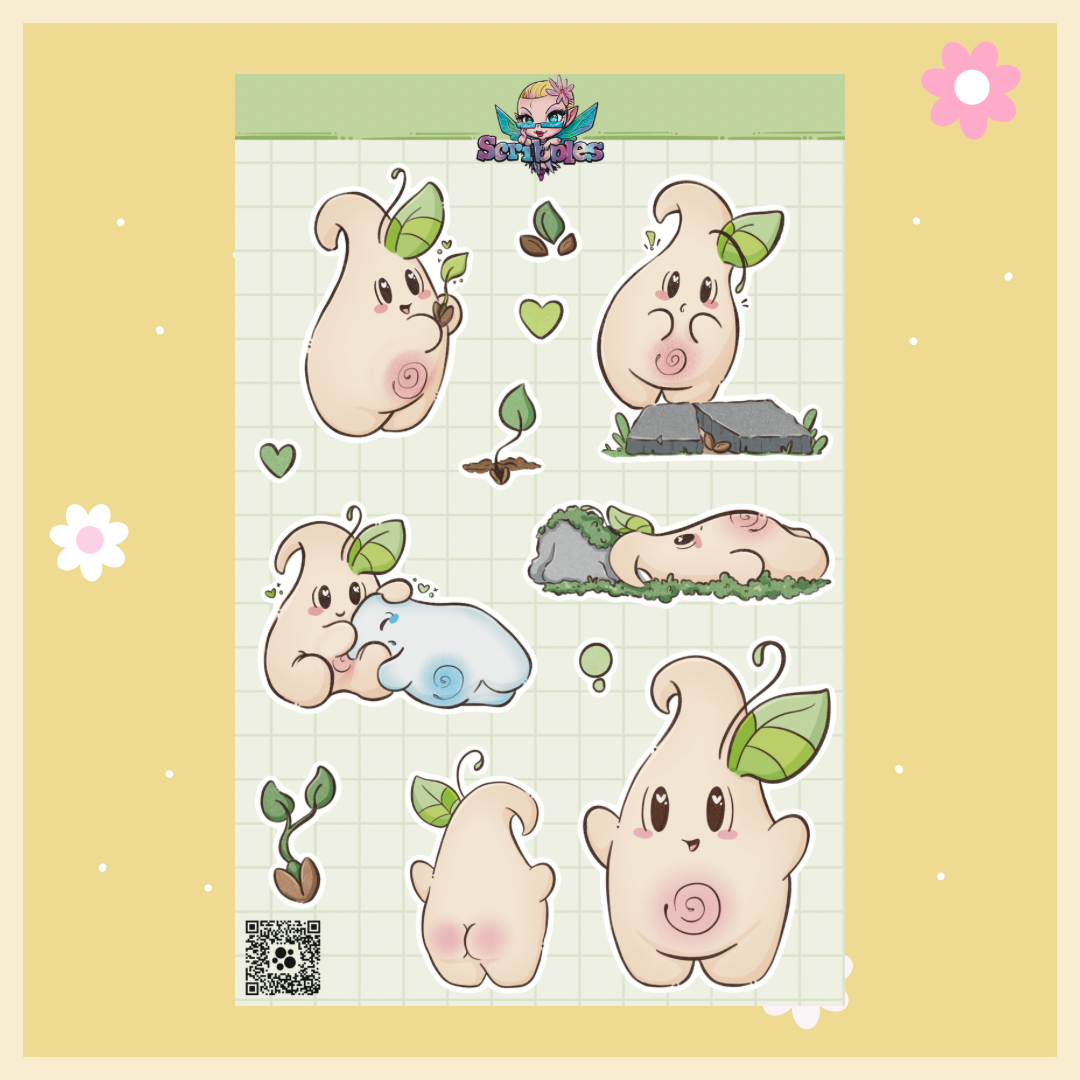 Sprout the Seedling Sticker Sheet