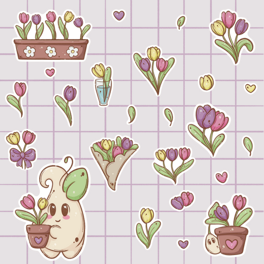 Tulips Sticker Sheet