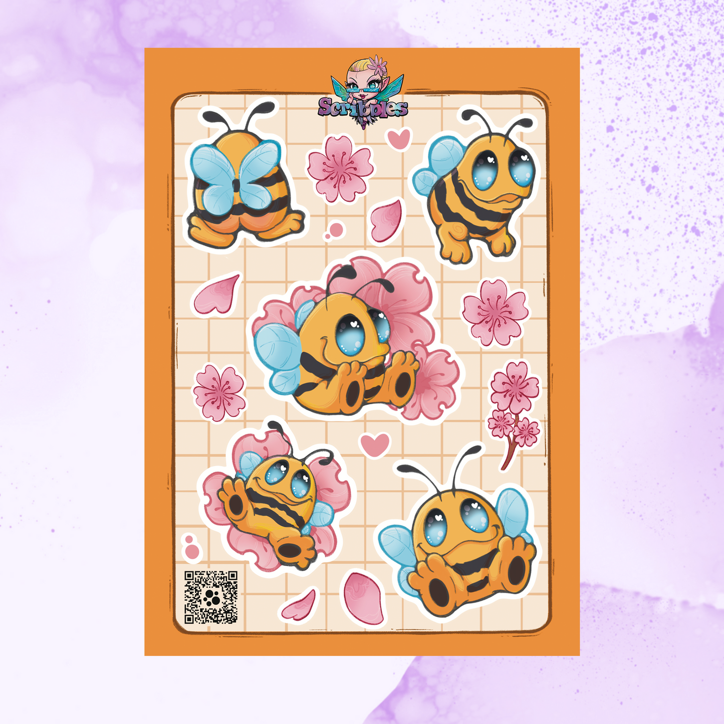 Bumble Sticker Sheet