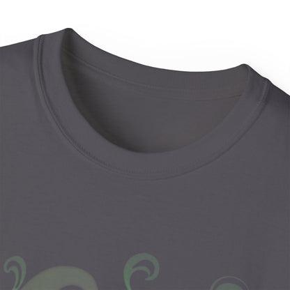 Witchy Cauldron Monster Graphic Tee — Halloween Shirt