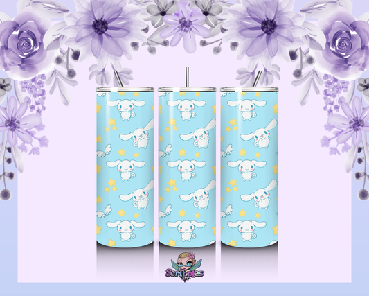 Cinnamoroll 20oz Skinny Tumbler Design | Digital Download