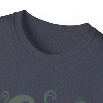 Witchy Cauldron Monster Graphic Tee — Halloween Shirt