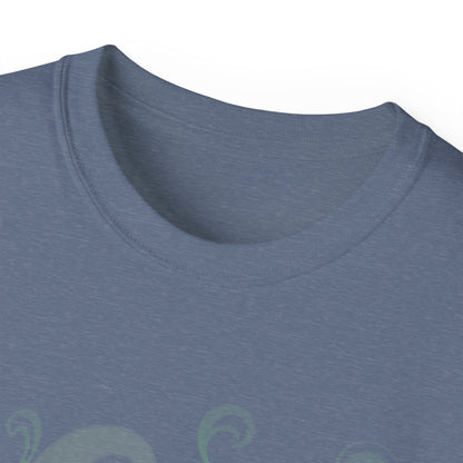 Witchy Cauldron Monster Graphic Tee — Halloween Shirt