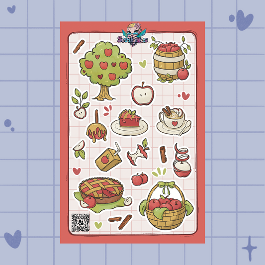 Apples Sticker Sheet