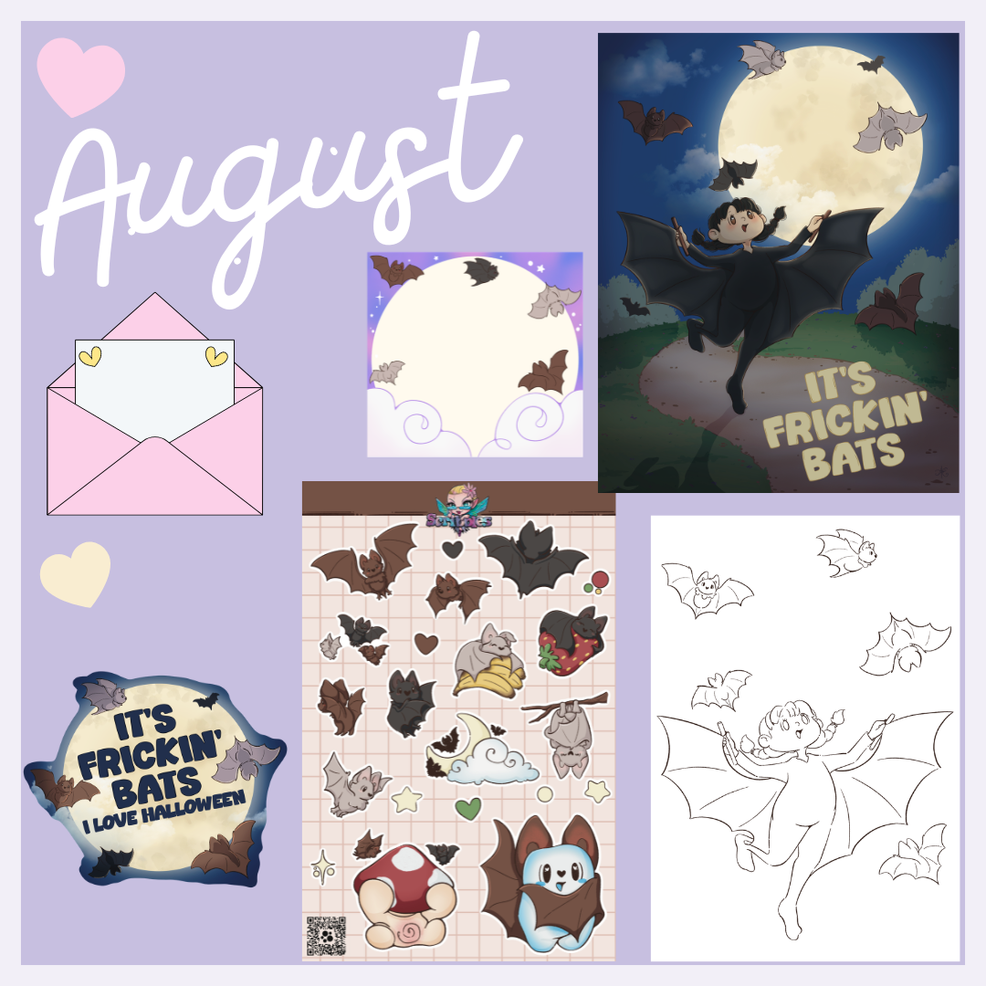 Scribbles Happy Mail Club: Art Hoarder Tier