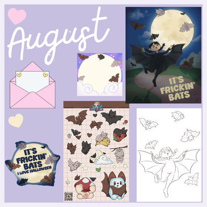 Scribbles Happy Mail Club: Art Hoarder Tier