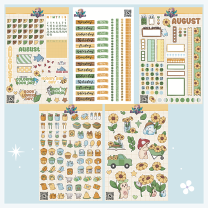 Full 2027 Sticker Sheet Collection (60 Sheets)