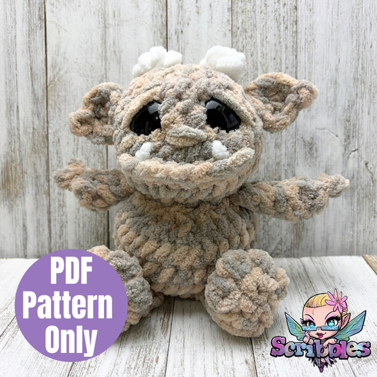 Bitty Goblin Crochet Pattern PDF