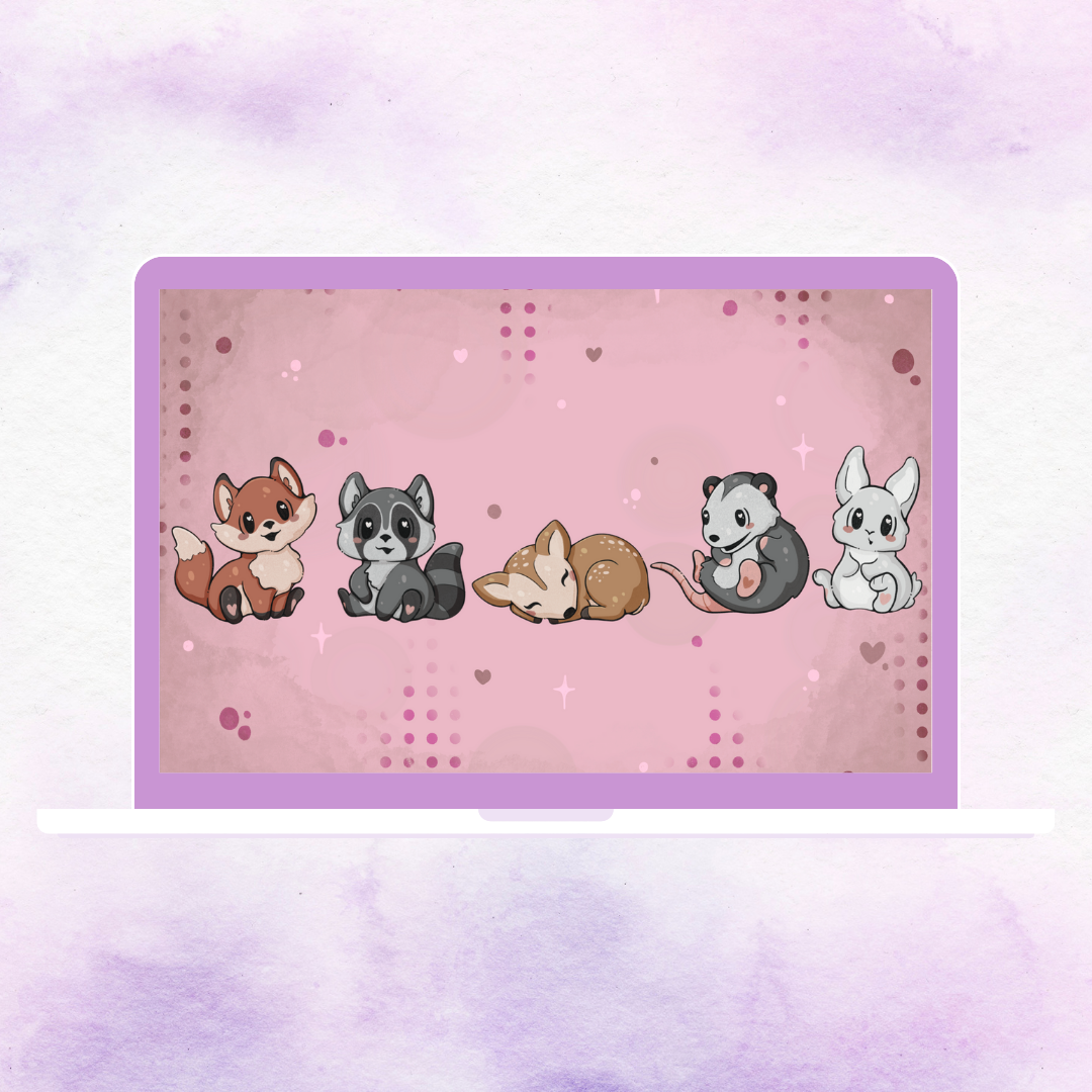 Woodland Creatures Desktop Wallpapers