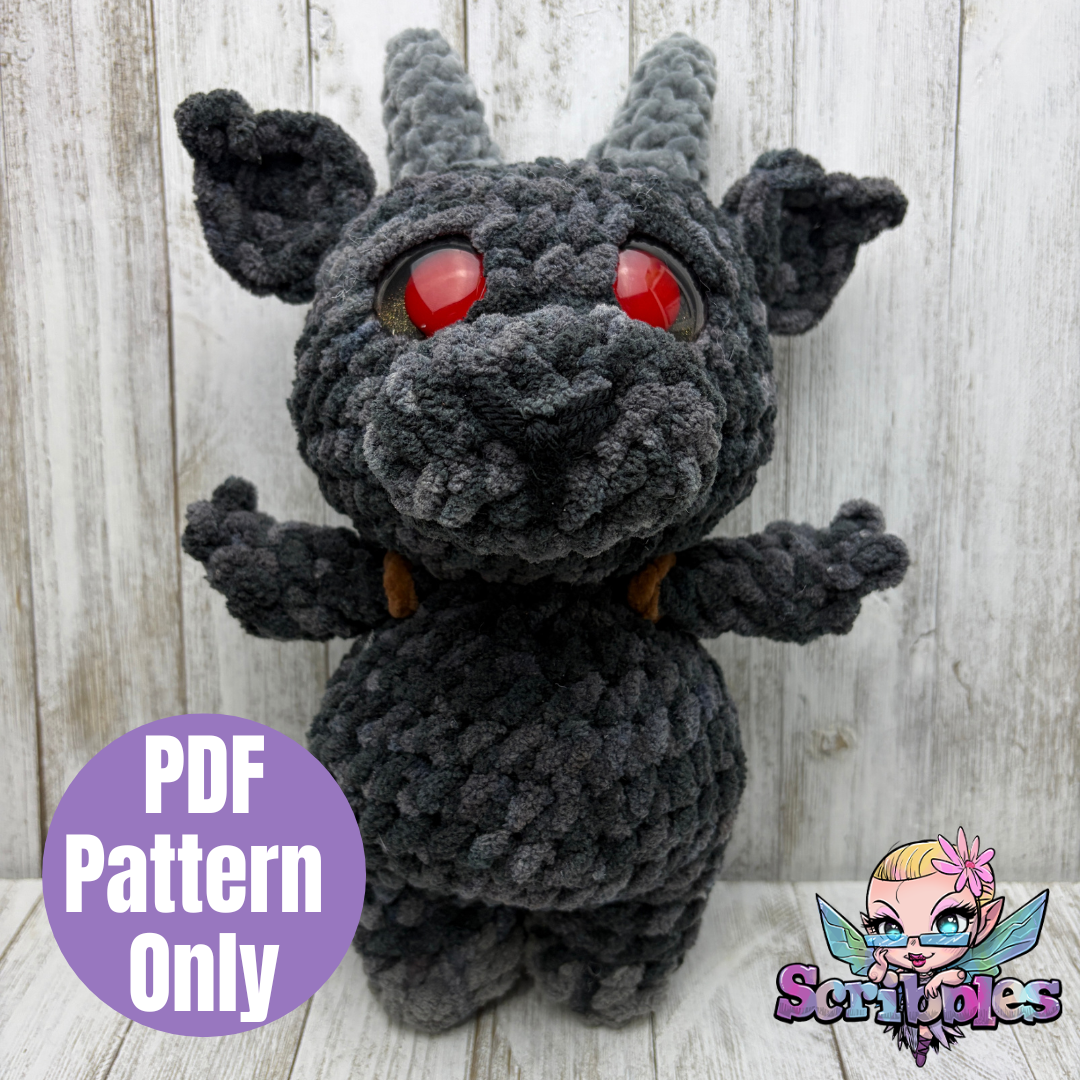 Goat Krampus Crochet Pattern PDF