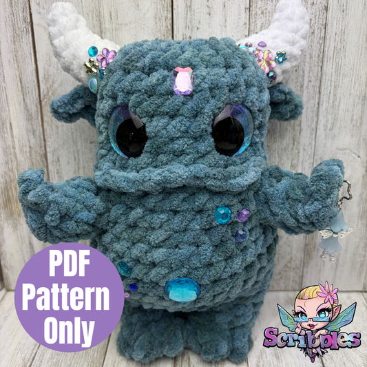 Monster Friend Crochet Pattern PDF